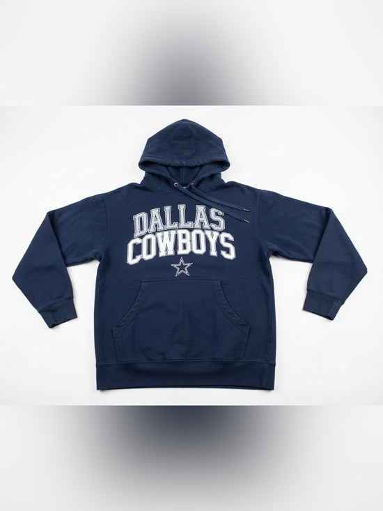 NFL Other - Dallas Cowboys Hoodie Sweatshirt Small Navy Blue NFL Football Pullover Authentic